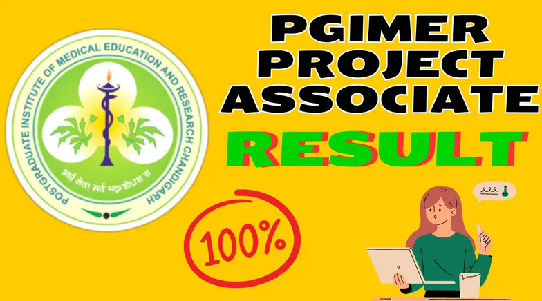 PGIMER Project Associate Result 2024