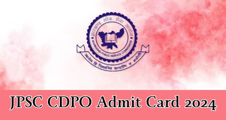 JPSC CDPO Admit