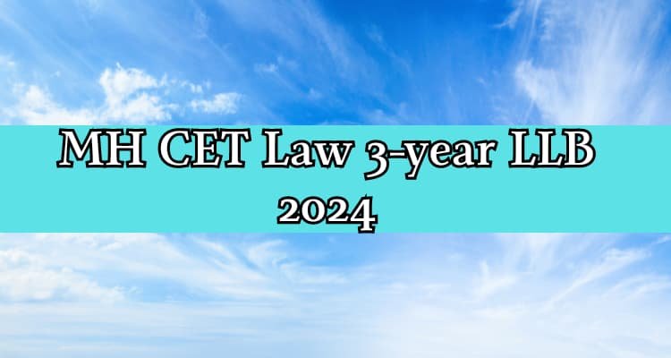 MH CET Law 3-year LLB 