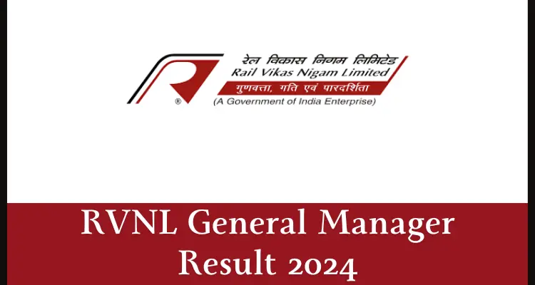 RVNL General Manager Result