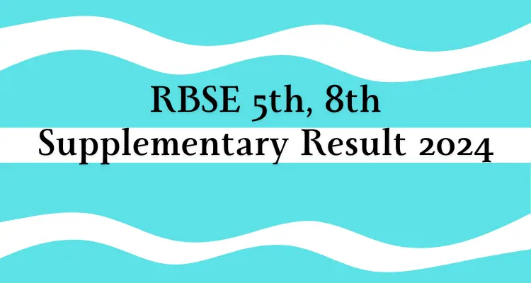 RBSE 5th 8th Supplementary 