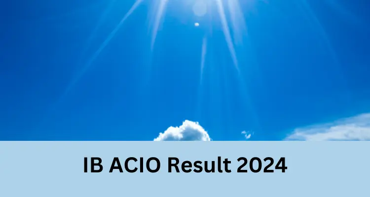 IB ACIO Result 2024